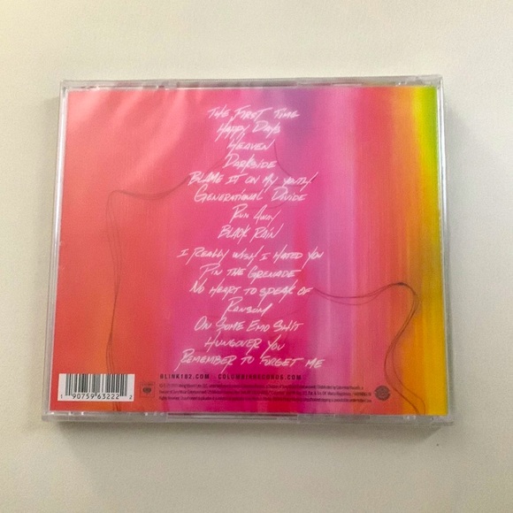 NEW Blink-182 album Nine sealed CD unopened limited edition - Picture 2 of 2